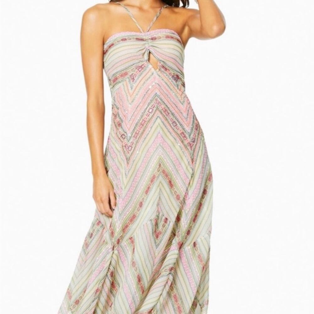 Ramy Brook. Luella Dress/Cover-Up. Dress fits a size 4, size tag is missing.